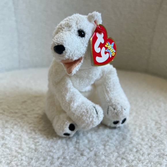 Ty Beanie Babies Aurora The Polar Bear - Picture 2 of 11
